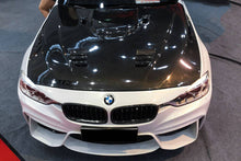 Load image into Gallery viewer, 2013-2019 BMW 3 Series F30 F35 VRS Style Carbon Fiber Hood - Carbonado