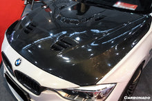 Load image into Gallery viewer, 2013-2019 BMW 3 Series F30 F35 VRS Style Carbon Fiber Hood - Carbonado