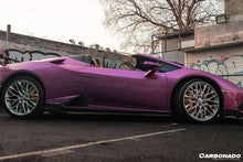Load image into Gallery viewer, 2019-2023 Lamborghini Huracan EVO OD Style DryCarbon Fiber Side Skirts - Carbonado Aero