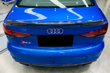 Load image into Gallery viewer, 2013-2020 Audi S3/ A3 /RS3 Sedan RW Style Carbon Fiber Trunk Spoiler - Carbonado