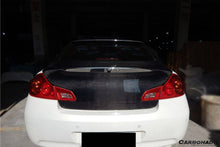 Load image into Gallery viewer, 2007-2013 Infiniti G25/G35/G37 Sedan OEM Style Carbon Fiber Trunk - Carbonado