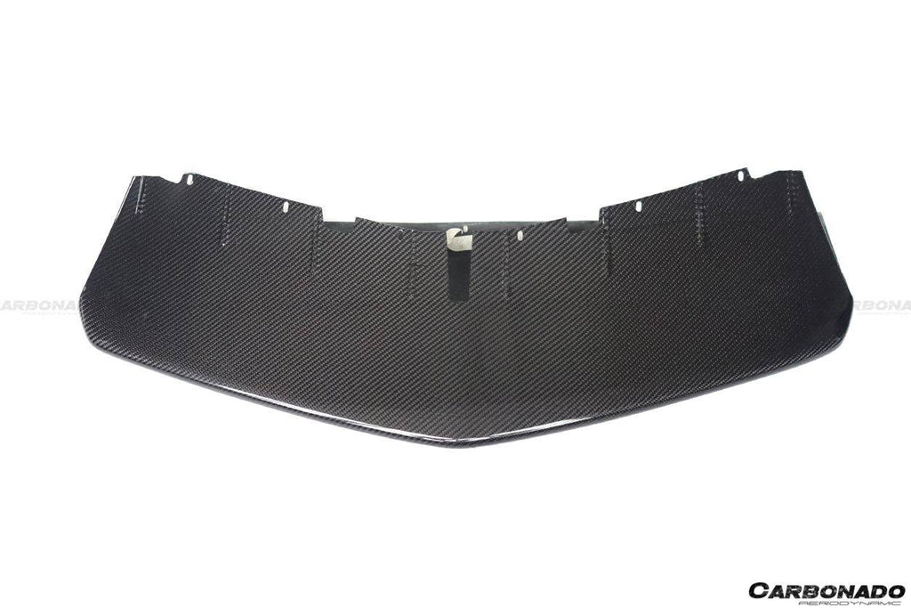 2011-2016 Lamborghini Aventador LP700 Coupe/Roadster Oem Style Carbon Middle Fiber Front Lip - Carbonado Aero