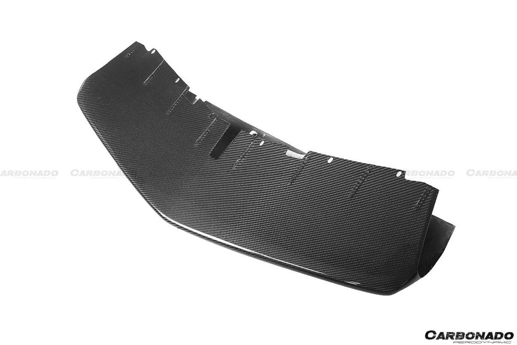2011-2016 Lamborghini Aventador LP700 Coupe/Roadster Oem Style Carbon Middle Fiber Front Lip - Carbonado Aero
