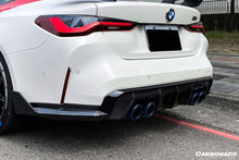 Load image into Gallery viewer, 2021-UP BMW M4 G82/G83 MP Style Carbon Fiber Qual Rear Lip with Caps - Carbonado