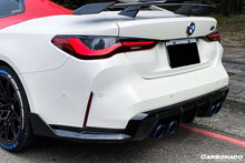 Load image into Gallery viewer, 2021-UP BMW M4 G82/G83 MP Style Carbon Fiber Qual Rear Lip with Caps - Carbonado