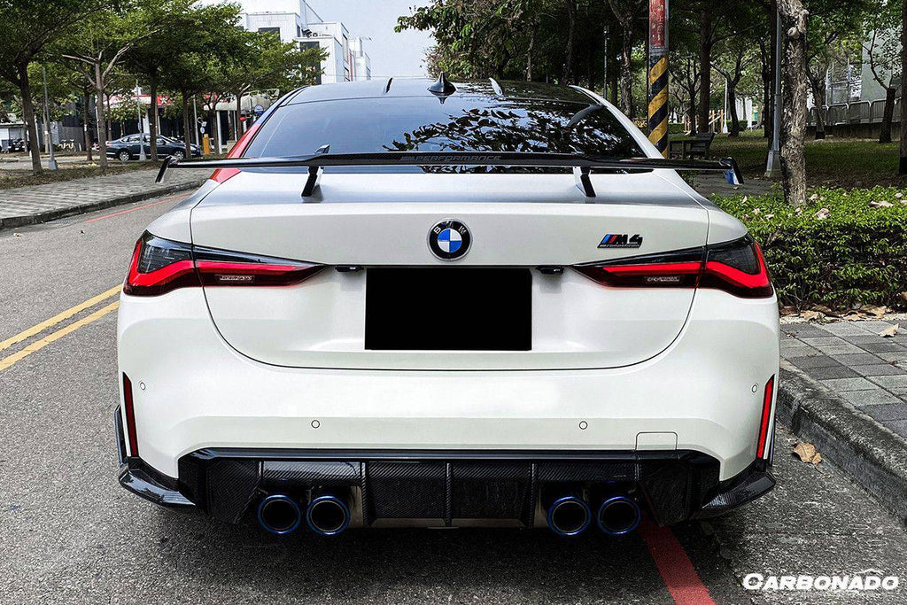 2021-UP BMW M3 G80 M4 G82/G83 G20 G22 MP Style Carbon Fiber Trunk Spoiler - Carbonado Aero
