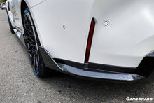 Load image into Gallery viewer, 2021-UP BMW M4 G82/G83 MP Style Carbon Fiber Qual Rear Lip with Caps - Carbonado Aero