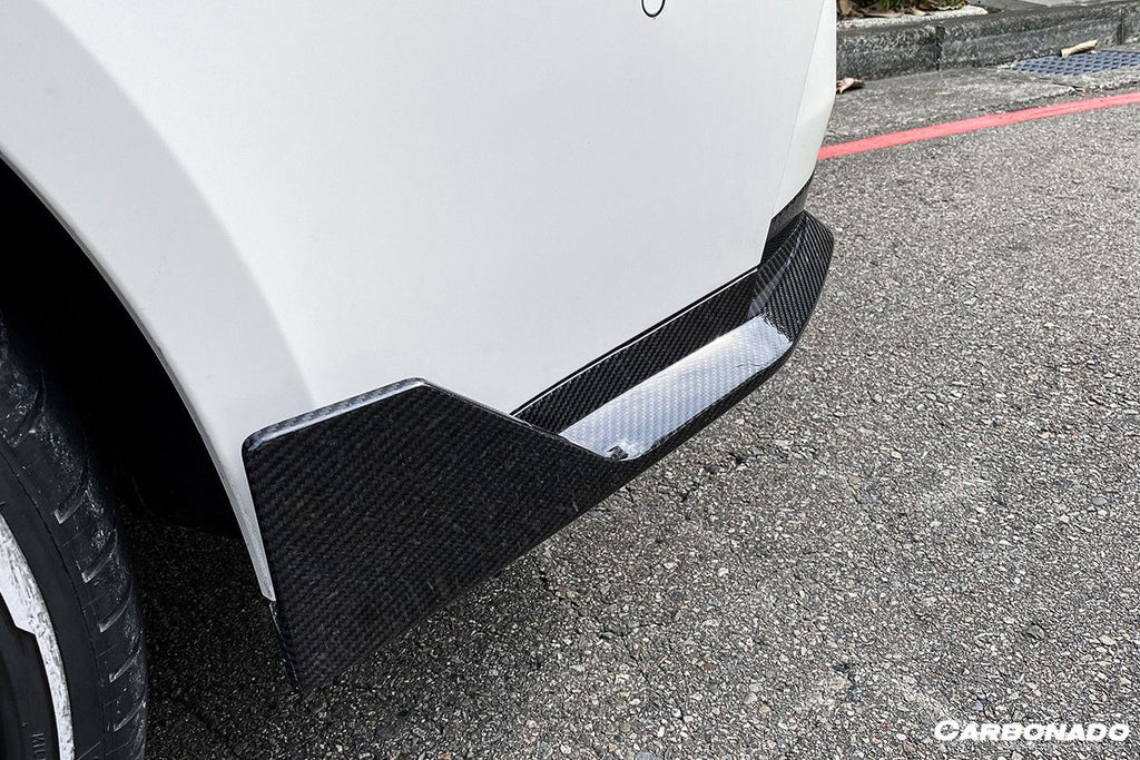 2021-UP BMW M4 G82/G83 MP Style Carbon Fiber Qual Rear Lip with Caps - Carbonado Aero