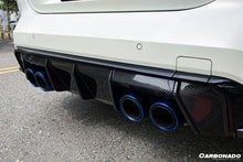 Load image into Gallery viewer, 2021-UP BMW M4 G82/G83 MP Style Carbon Fiber Qual Rear Lip with Caps - Carbonado Aero