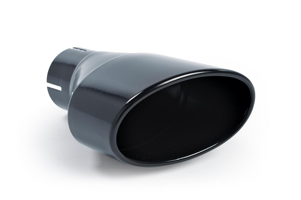 Milltek Resonated Turbo-Back Exhaust for VW Golf R MK7, Cerakote Black Tips