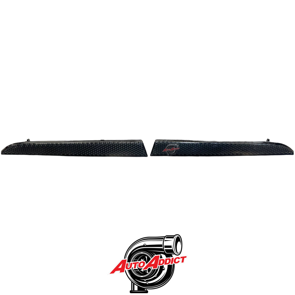 2016-2024 CHEVY CAMARO SMOKED REAR DIFFUSER REFLECTORS - AUTO ADDICT USA