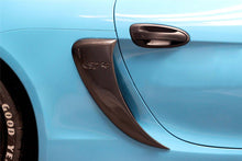 Load image into Gallery viewer, 2012-2016 Porsche 981 Boxster/Cayman GT4 Style Quarter Panel Side Scoops - Carbonado