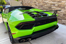 Load image into Gallery viewer, 2015-2025 Lamborghini Huracan LP610 &amp; LP580 &amp; Evo &amp; Tecnica VRS Style Carbon Fiber Trunk Spoiler - Carbonado