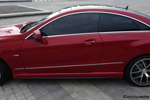 Load image into Gallery viewer, 2010-2016 Mercedes Benz E Class W207 Coupe PD Style Side Skirts - Carbonado
