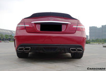 Load image into Gallery viewer, 2010-2016 Mercedes Benz E Class W207 Coupe PD Style Rear Bumper With exhaust Tips - Carbonado