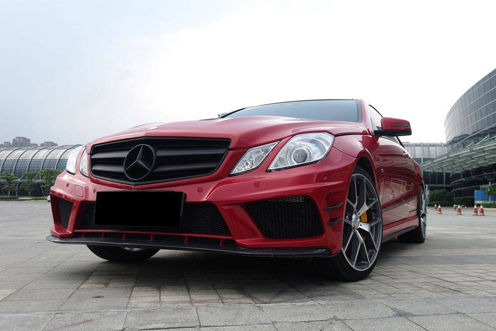 2010-2013 Mercedes Benz E Class W207 Coupe PD Style Front Bumper - Carbonado