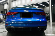Load image into Gallery viewer, 2019-2020 Audi RS3 Sedan OE Style Carbon Fiber Rear Lip - Carbonado Aero