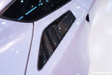 Load image into Gallery viewer, 2013-2019 Corvette C7 Z51 OE Style Carbon Fiber Rear Quarter Panel Vent - Carbonado Aero