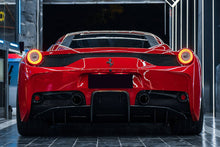 Load image into Gallery viewer, 2010-2015 Ferrari 458 Coupe &amp; Spider Speciale Style Carbon Fiber Rear Bumper With Diffuser - Carbonado