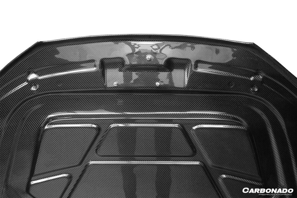 2006-2015 Audi R8 Coupe/Spyder OEM Style Carbon Fiber Hood - Carbonado Aero