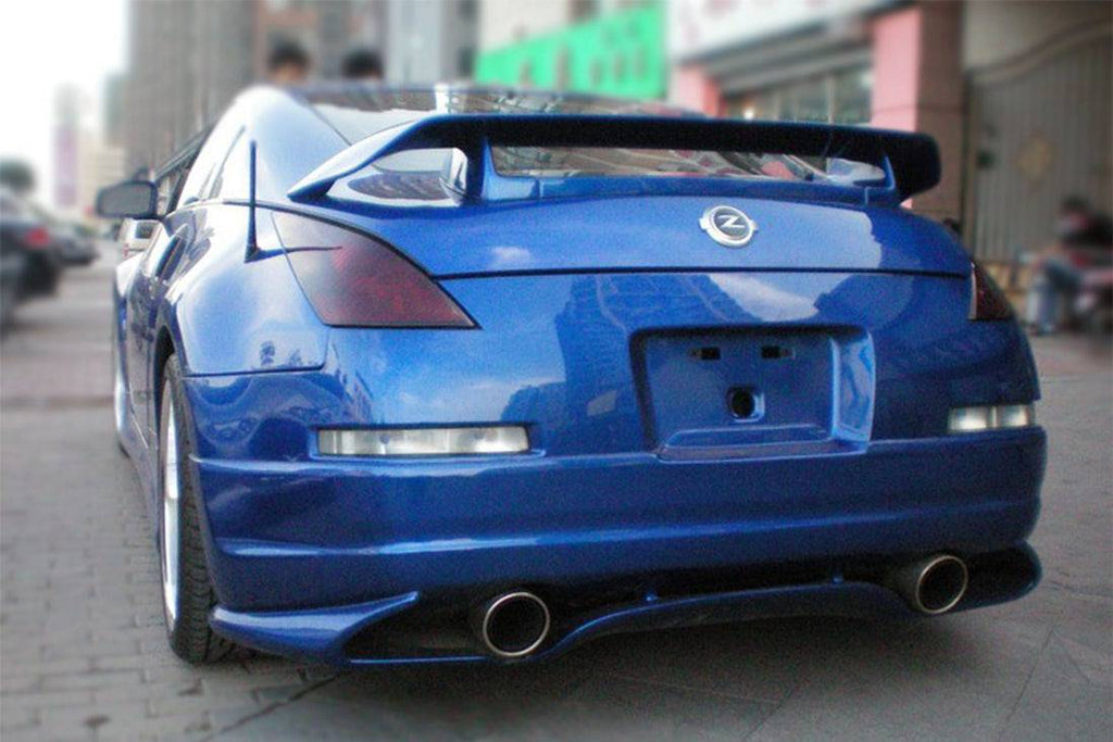 2003-2008 Nissan 350Z ES Style Fiber Reinforce Polymer Rear Valance - Carbonado