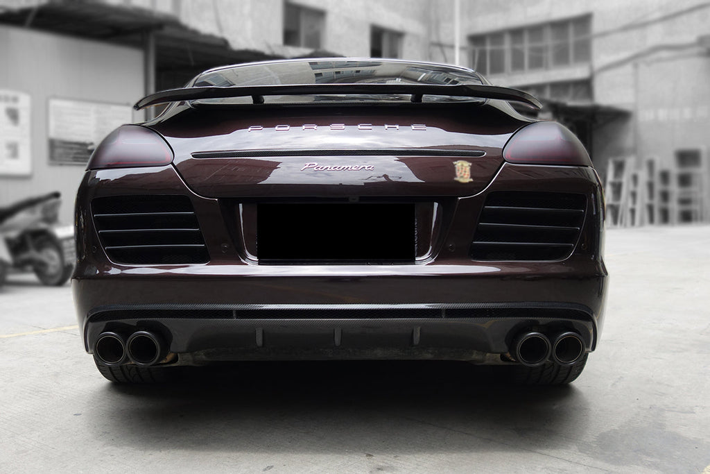 2014-2016 Porsche Panamera 970.2 ARN Style Rear Bumper - Carbonado