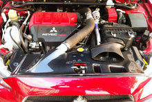Load image into Gallery viewer, 2008-2016 Mitsubishi Lancer Evolution 10 OE Style Carbon Fiber Radiator Cover - Carbonado