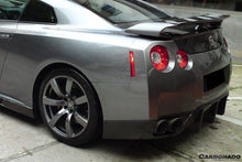 Load image into Gallery viewer, 2008-2011 Nissan GTR R35 CBA BSE Style Carbon Fiber Rear Lip - Carbonado Aero