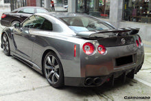 Load image into Gallery viewer, 2008-2011 Nissan GTR R35 CBA BSE Style Carbon Fiber Rear Lip - Carbonado Aero