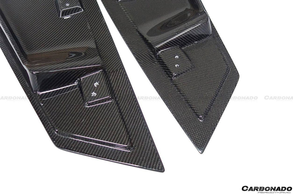 2011-2016 Lamborghini Aventador LP700 Coupe OEM Style Carbon Fiber Rear Intake Panel - Carbonado Aero