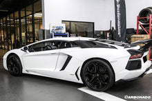Load image into Gallery viewer, 2011-2016 Lamborghini Aventador LP700 LP740 Coupe OEM Style Carbon Fiber Rear Intake Panel - Carbonado