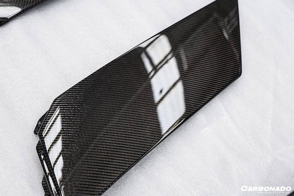 2011-2016 Lamborghini Aventador LP700 LP740 Coupe OEM Style Carbon Fiber Rear Intake Panel - Carbonado Aero