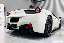 Load image into Gallery viewer, 2010-2015 Ferrari 458 Coupe/Spyder OE Style Carbon Fiber Brake Lights Covers - Carbonado Aero