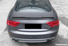 Load image into Gallery viewer, 2009-2015 Audi A5 Coupe RW Style Carbon Fiber Trunk Spoiler - Carbonado Aero