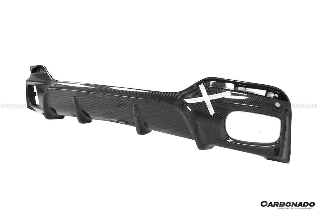 2014-2019 BMW X6 F16 M-TECH 3D Style Carbon Fiber Rear Lip - Carbonado Aero