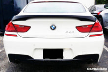 Load image into Gallery viewer, 2011-2018 BMW 6 Series F06 Sedan/ F13 Coupe HM Style Carbon Fiber Trunk Spoiler - Carbonado Aero