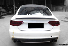 Load image into Gallery viewer, 2009-2015 Audi A5 Coupe Sport Style Carbon Fiber Trunk Spoiler - Carbonado Aero