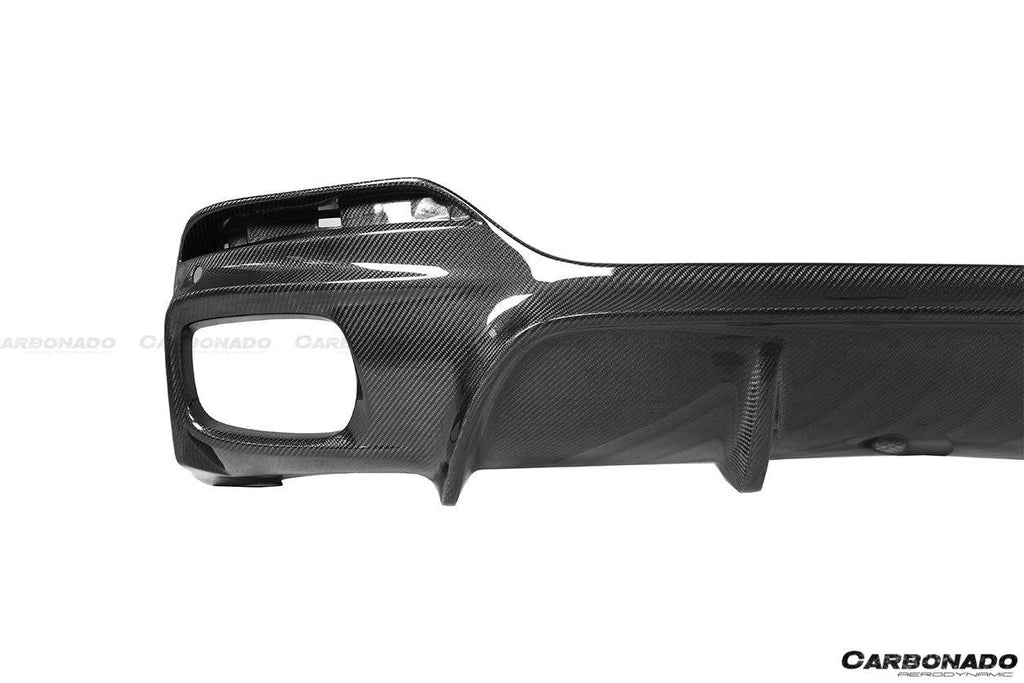 2014-2019 BMW X6 F16 M-TECH 3D Style Carbon Fiber Rear Lip - Carbonado Aero