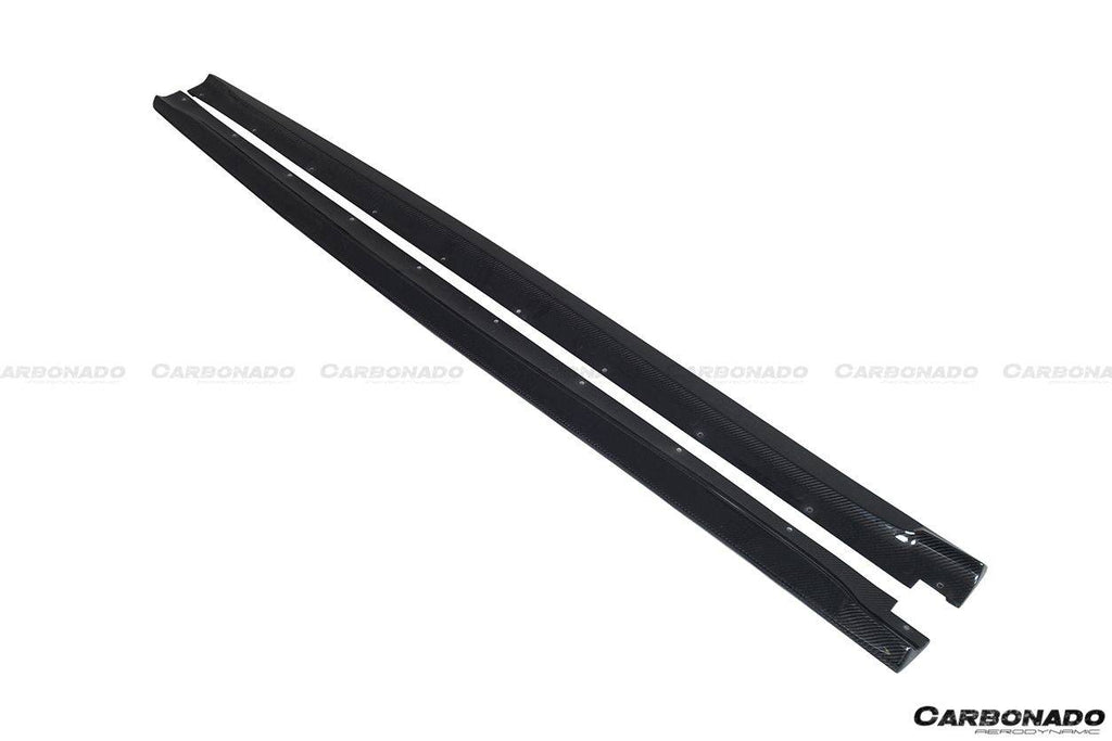 2014-2019 BMW X6 F16 M-TECH 3D Style Carbon Fiber Side Skirts - Carbonado Aero