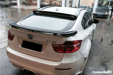 Load image into Gallery viewer, 2009-2014 BMW E71 X6/X6M HM Style Carbon Fiber Trunk Spoiler - Carbonado
