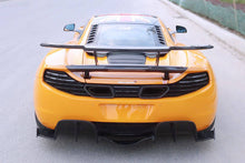 Load image into Gallery viewer, 2011-2017 McLaren 650S/MP4 12C BKSS Style Carbon Fiber Trunk Spoiler - Carbonado
