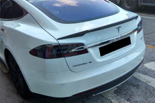 Load image into Gallery viewer, 2012-2015 Tesla Model S RS Style Carbon Fiber Trunk Spoiler - Carbonado