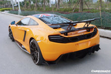 Load image into Gallery viewer, 2011-2017 McLaren 650S/MP4 12C BKSS Style Carbon Fiber Trunk Spoiler - Carbonado