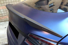 Load image into Gallery viewer, 2012-2015 Tesla Model S RS Style Carbon Fiber Trunk Spoiler - Carbonado Aero