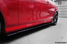 Load image into Gallery viewer, 2012-2014 Mercedes Benz W204 C63 AMG C Class Coupe DP Style Side Skirts Under Board - Carbonado Aero