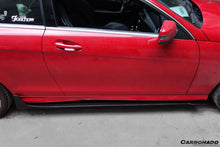 Load image into Gallery viewer, 2012-2014 Mercedes Benz W204 C63 AMG C Class Coupe DP Style Side Skirts Under Board - Carbonado Aero