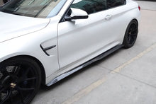 Load image into Gallery viewer, 2014-2020 BMW M4 F82 SM Style Carbon Fiber Side Skirts - Carbonado