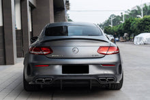 Load image into Gallery viewer, 2015-2018 Mercedes Benz W205 C63/S AMG Coupe PS Style Rear Diffuser - Carbonado