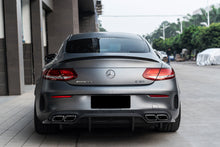 Load image into Gallery viewer, 2015-2018 Mercedes Benz W205 C63/S AMG Coupe PS Style Rear Diffuser - Carbonado