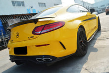 Load image into Gallery viewer, 2015-2021 Mercedes Benz C-Class C63 AMG W205 Coupe RT-II Style Trunk Spoiler - Carbonado Aero